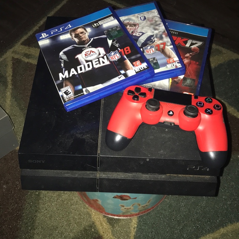 PlayStation4 Madden18,17,nba2k17,18 downloaded